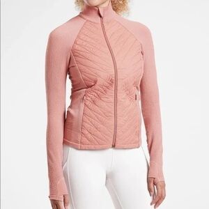 Athleta Flurry Force Insulated Zip Up Jacket in Pink - Women’s Small